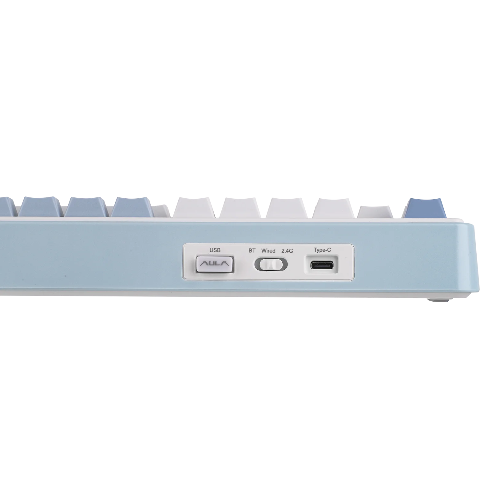 EPOMAKER AULA F75 ISO-ES 75% Spanish QWERTY Hot-Swap Gasket-Mounted Wired/Bluetooth/2.4GHz Wireless Mechanical Gaming Keyboard RGB Backlight