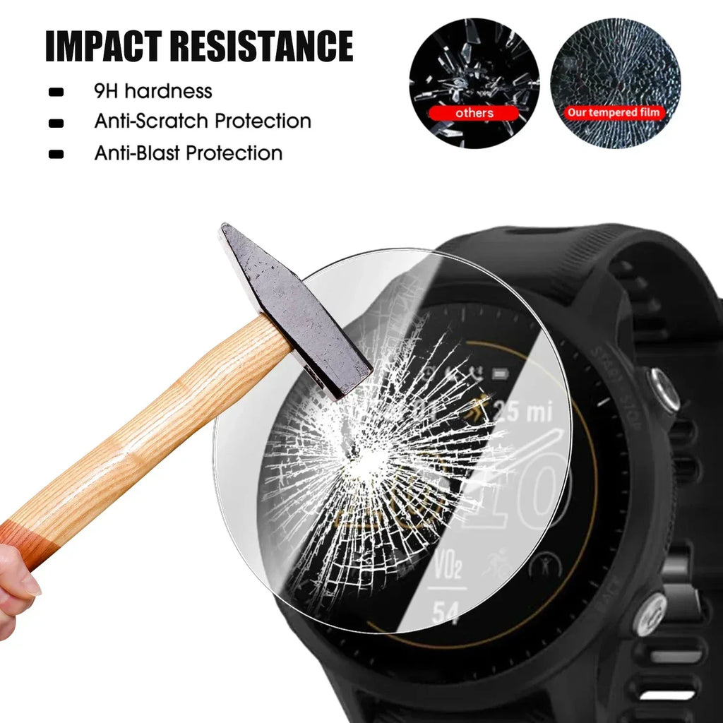 Garmin Forerunner Screen Protector | Tempered Glass Anti-Scratch Film Tidesmit