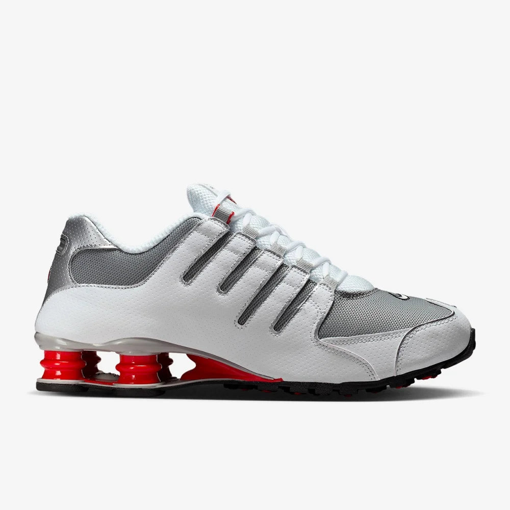 Nike Shox NZ 378341-104 Men Retro Running Sneakers Shox Column Cushion Shock Absorbing Non Slip Sports Shoes
