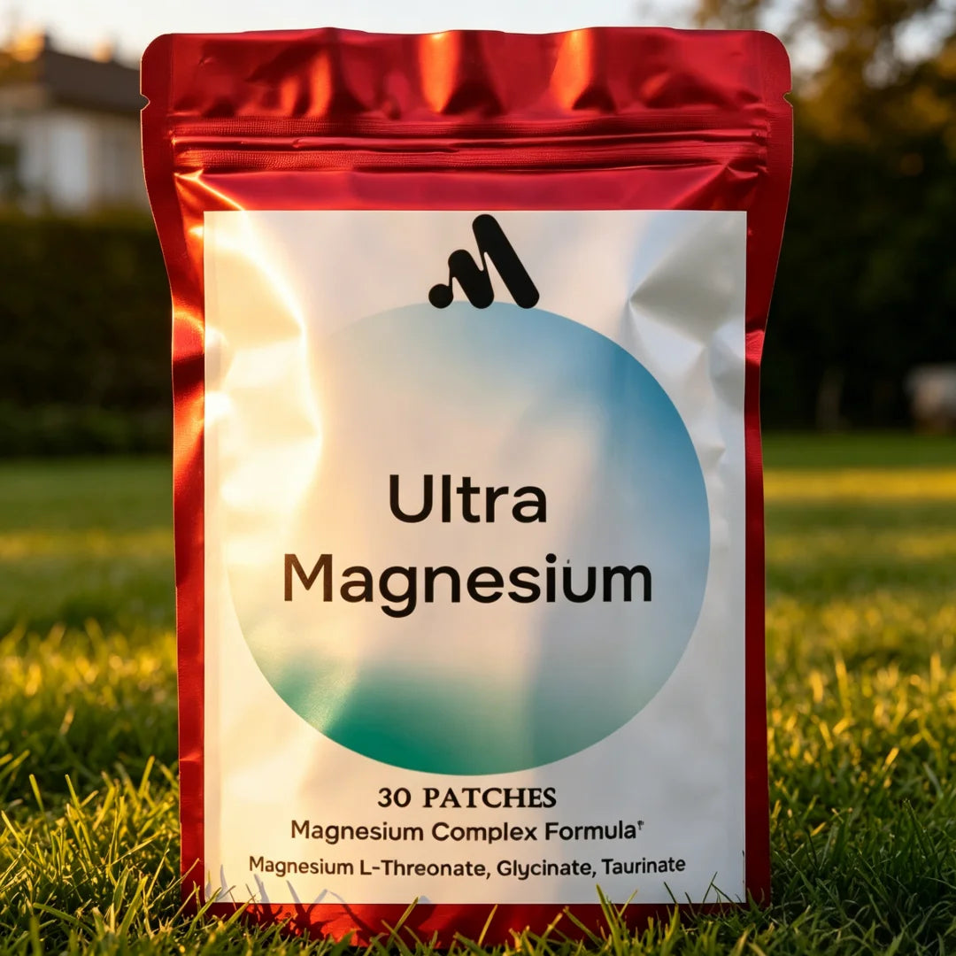30 Patches Ultra Magnesium Glycinate L-Threonate & Taurinate - Estrogen Patch