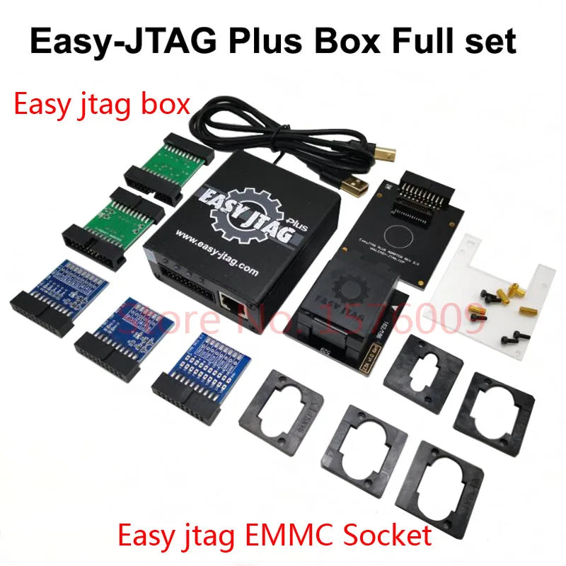 2026 ORIGINAL New Version Full Set Z3X Easy Jtag Plus Box Easy-Jtag plus box+ EASY JTAG EMMC 6 IN 1 socket