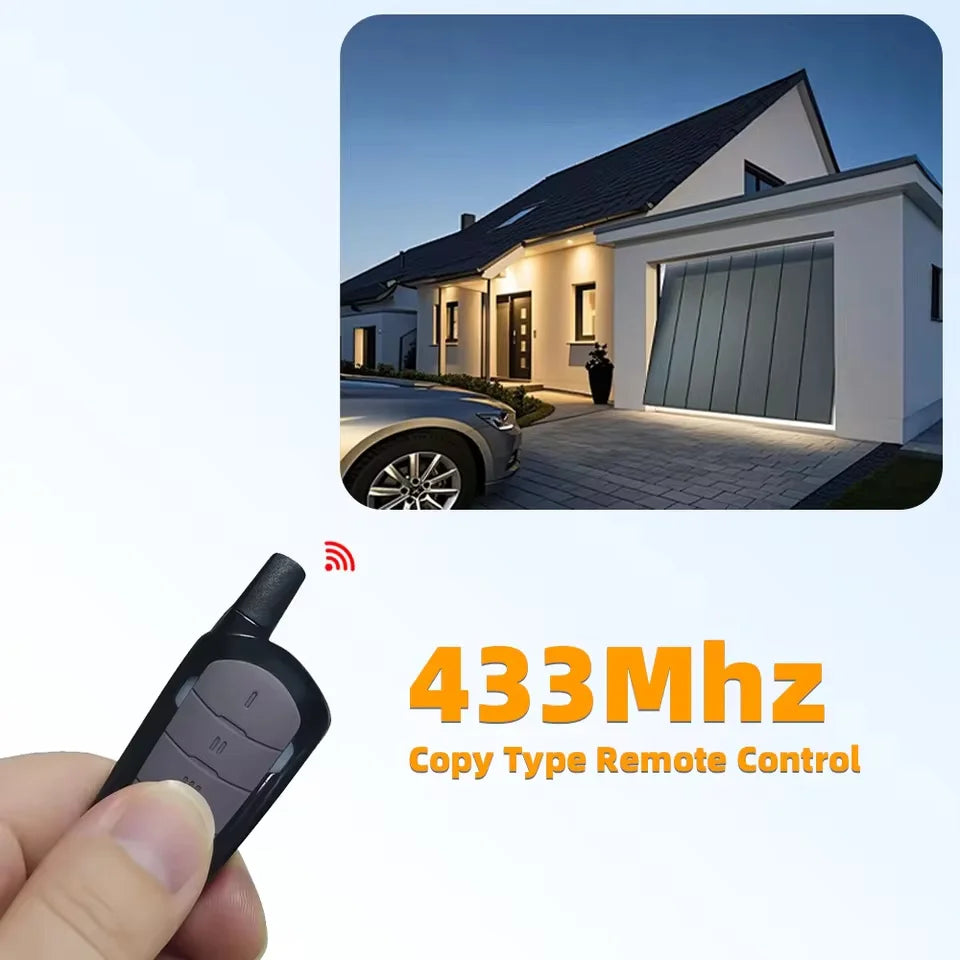 Garage Door Remote Duplicator 433MHz Rolling Code Gate Opener - 1pcs Tidesmit