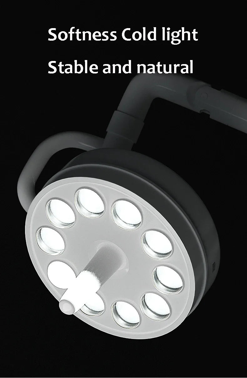 Dental LED Surgical Light - Movable Cold Shadowless Lamp (220V/110V) Massage Chairs Tidesmit