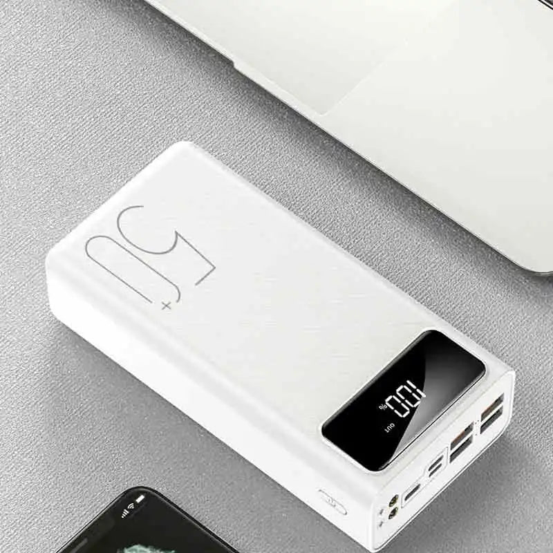 Tidesmit 40000mAh Portable Fast Charging Power Bank - USB-C PD Battery White China Mainland Tidesmit