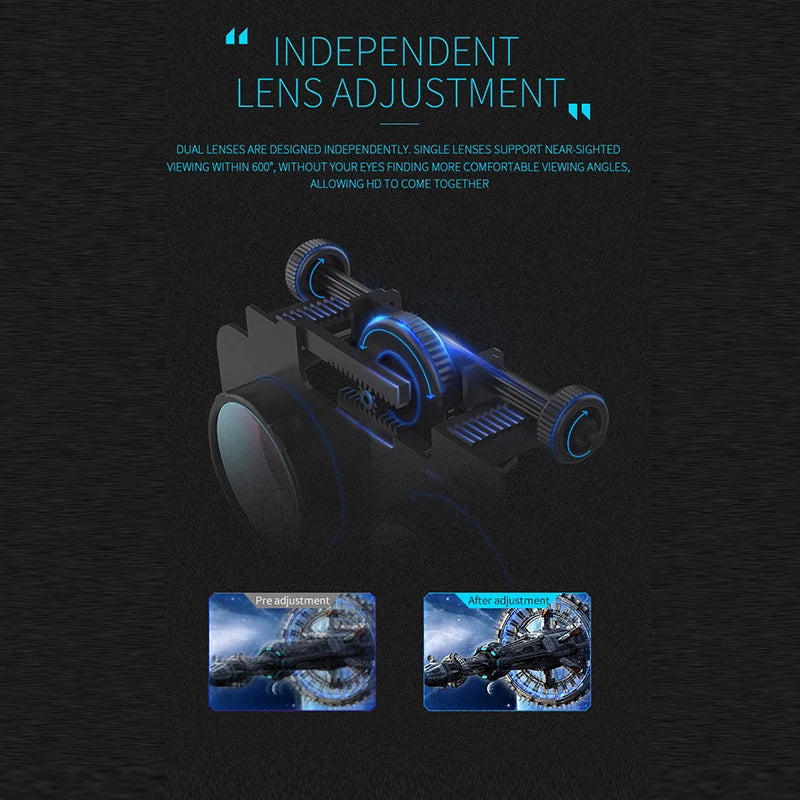 VR Headset for Smartphones | 3D Immersive Reality Smart Glasses Tidesmit