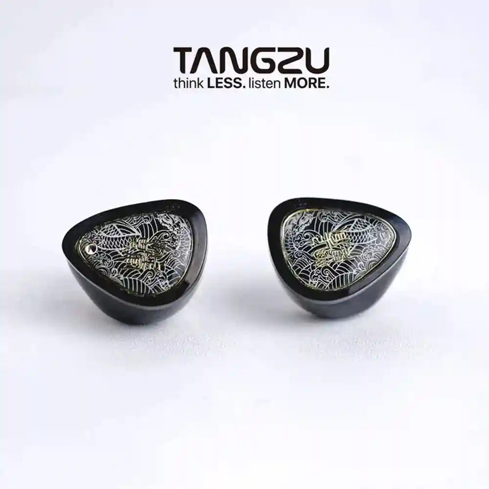 TangZu Waner S.G Hi-Fi Wired In-Ear Monitors - High Fidelity Audio Black 3.5mm NOMIC China Mainland Tidesmit