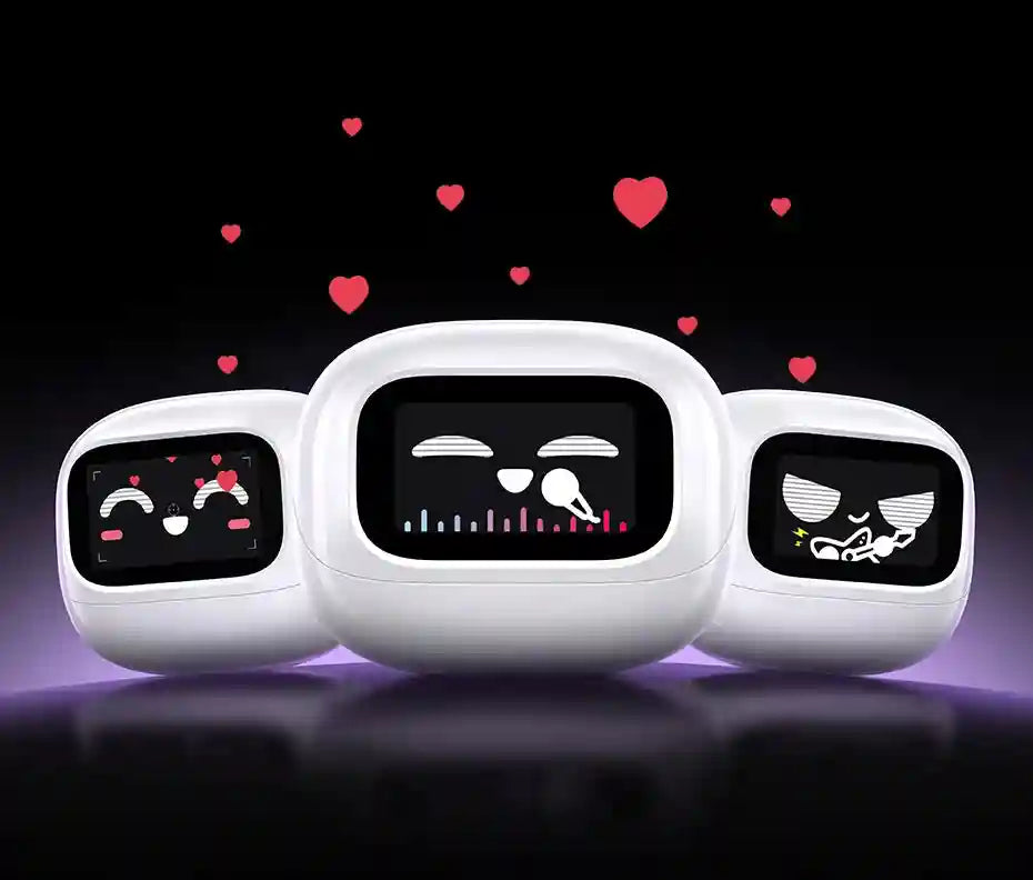 Wireless Headphones with ANC & LCD Screen - Tidesmit EchoBuds Series Tidesmit