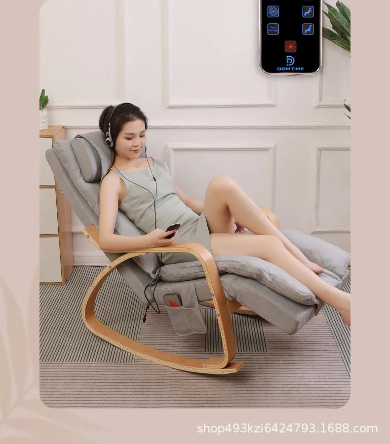 Massage Rocking Chair with Heat Therapy and Electric Reclining - Tidesmit Massage Chairs Tidesmit