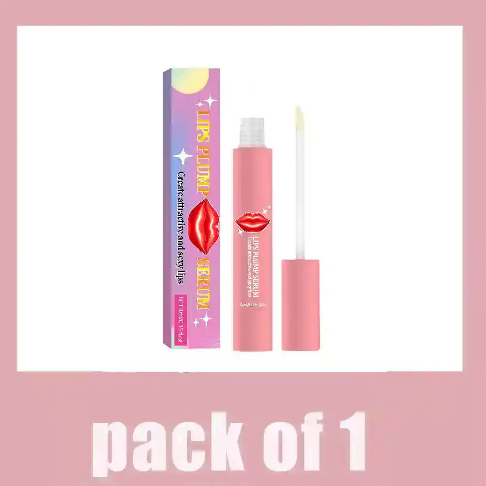 Lip Plumper Serum - Natural Volume Boost & Hydrating Lip Treatment Lip Care Pack of 1Pcs Tidesmit