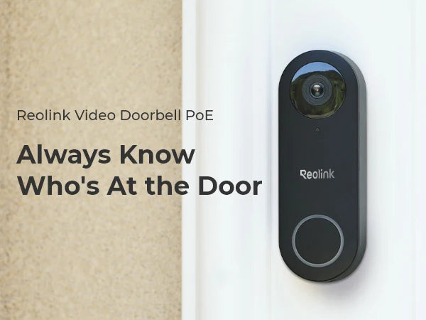 REOLINK 2K+ PoE Video Doorbell 2-Way Talk 4:3 Aspect Ratio Smart Home Video Intercom Wired Door Bell with Chime(EU&UK Optional)