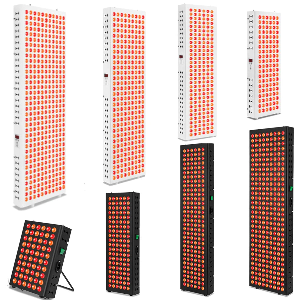 Dual Chip Red Light Therapy Panel Lamp 630nm 660nm Near Infrared Therapy Light 810nm 830nm 850nm LED Beauty Devices Face Body