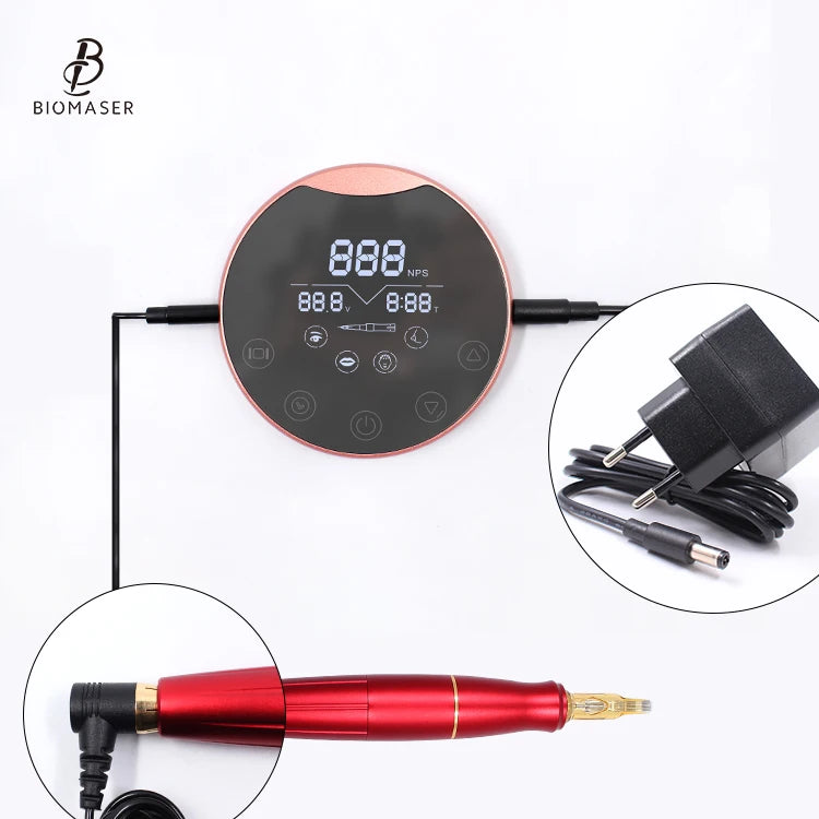 Permanent Makeup Machine Pen | Professional Rotary Tattoo Device Permanent Makeup Machines Tidesmit