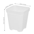 Mini Seedling Pots 20Pcs Plant Seeding- Planting Cup Plastic Deep Nursery Tree Pot Flower Plant Container Pot Garden Grow