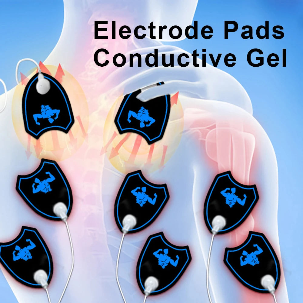Electric Muscle Stimulator TENS Unit for Targeted Back Pain Relief Back Massage Instrument Tidesmit