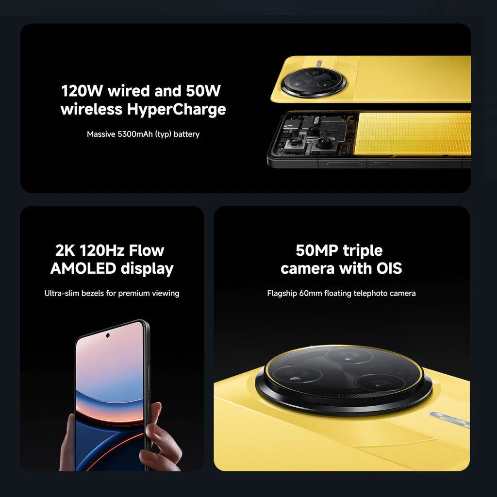 POCO F7 Ultra 5G Smartphone, 16GB RAM, 512GB Storage, 120Hz AMOLED AE Tidesmit