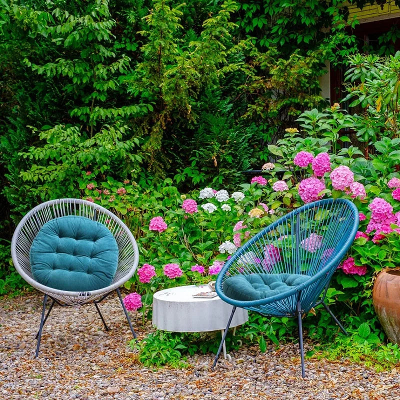 Grey Floor Seat Cushion Pillow Round Large Pillows Seating for Adults Tufted Corduroy Floor Cushions for Living Room Tatami 방석