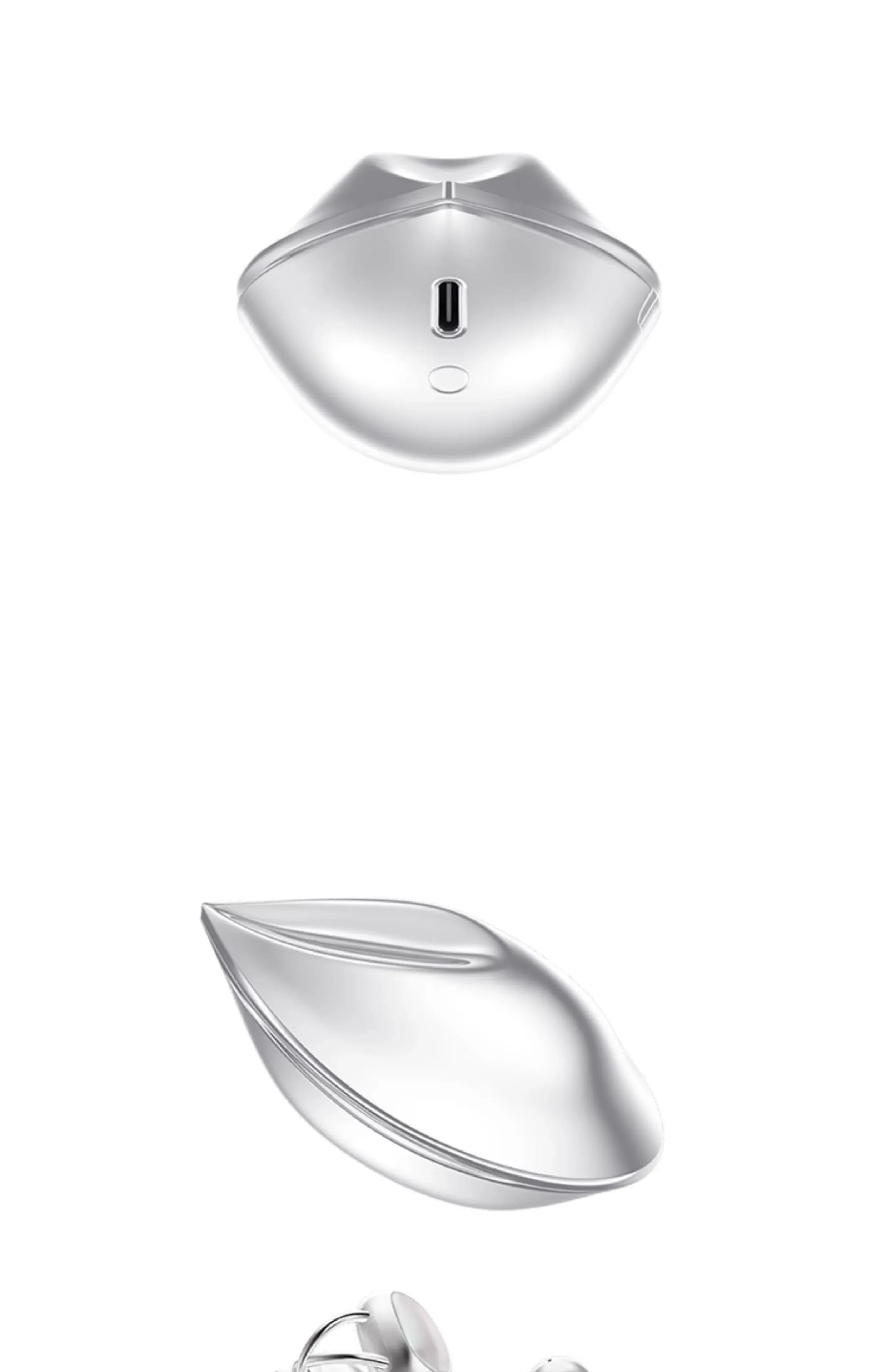 White Zircon Bluetooth Earphones - Tidesmit Wireless TWS 01 Tidesmit