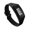 1/2PCS LED Pedometer Bracelet Step Counter Watch with 12/24H Display Silicone Fitness Tracker Multi-Function Activity Band