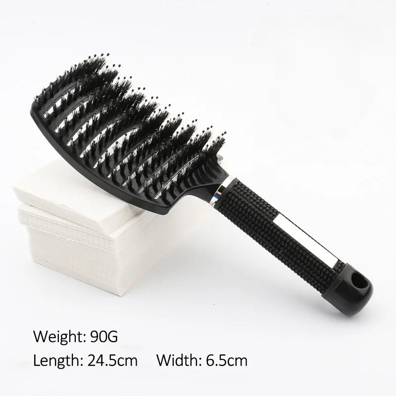 Massage Hair Comb for Scalp Care & Detangling - Tidesmit Gold Edition Massage Chairs black Tidesmit
