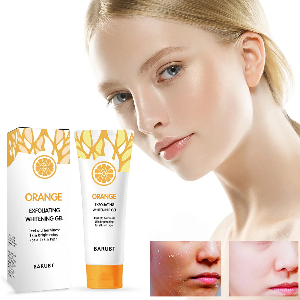 Orange Exfoliating Gel 50g – Natural Brightening Skincare (DZ1387) Scrubs Treatments Tidesmit