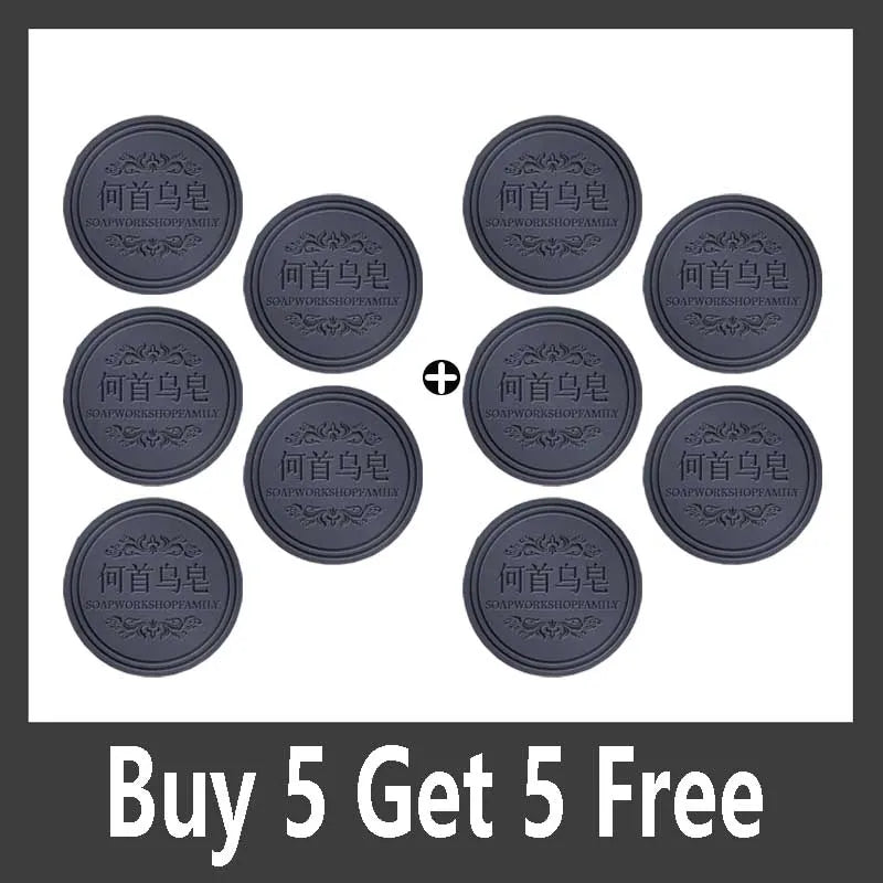 Hair Darkening Shampoo Soap Bar Repair Gray White Hair Color To Black Shampoo Soap Hair Nourishing Shampoo Soap Bar