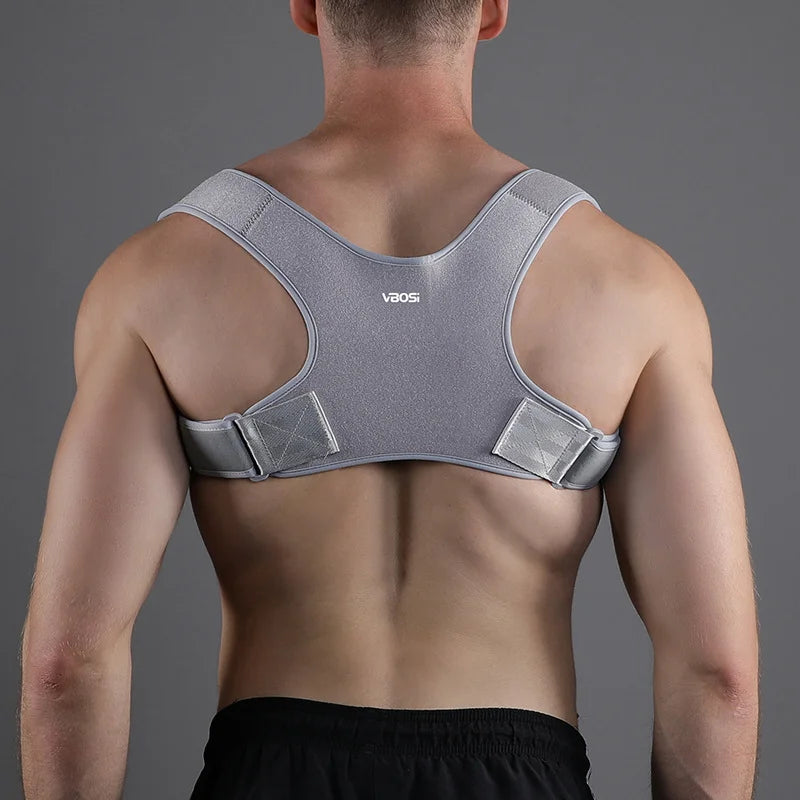 Adjustable Posture Corrector for Men & Women, Invisible Upper Back Brace for Clavicle Support, Neck Shoulder Pain Relief
