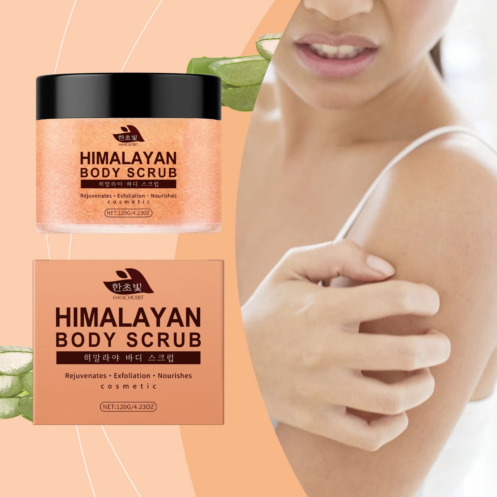 Himalayan Salt Body Scrub | Natural Exfoliating Treatment by Tidesmit Scrubs Treatments Tidesmit