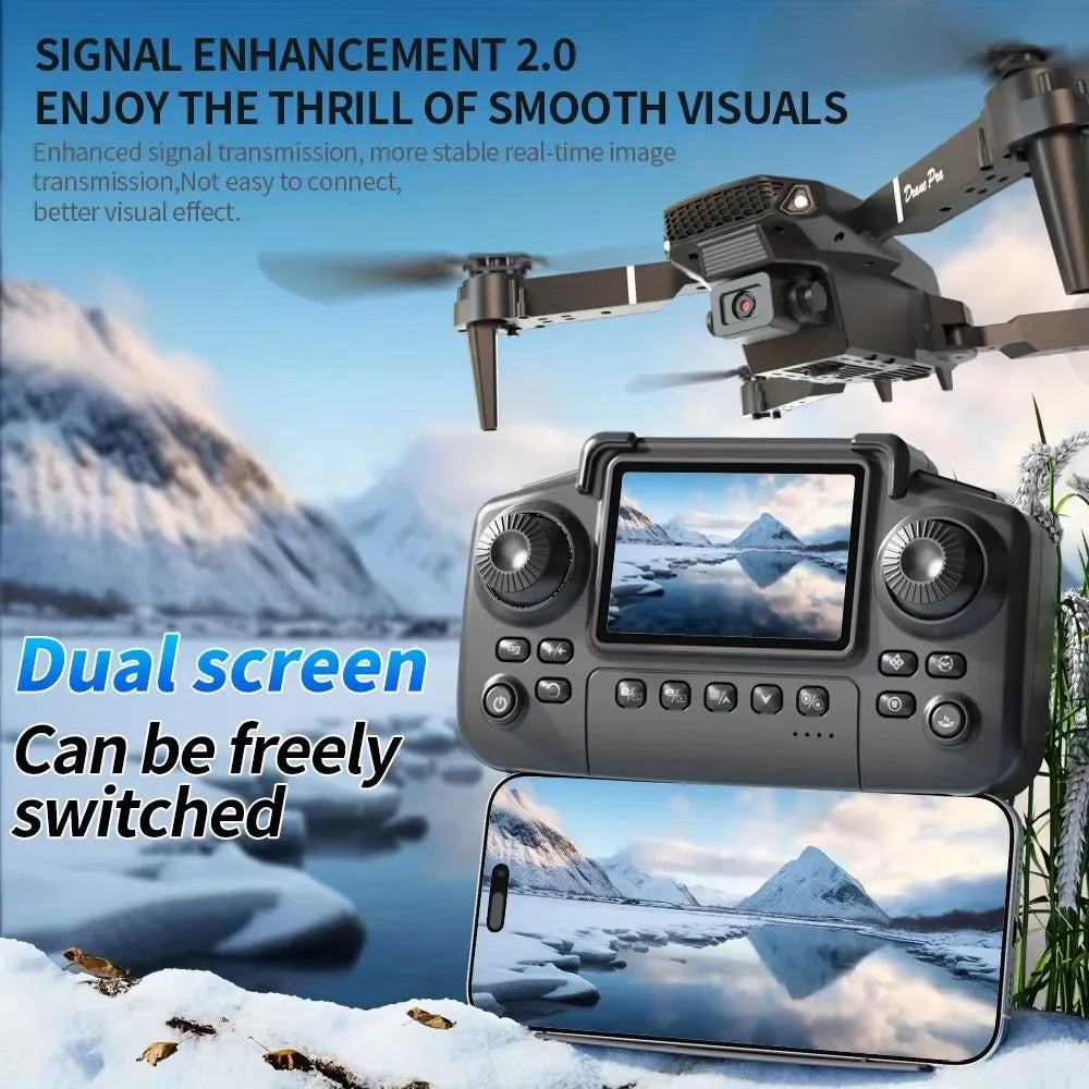 4K Camera Drone Foldable Quadcopter - Beginner-Friendly Tech Tidesmit