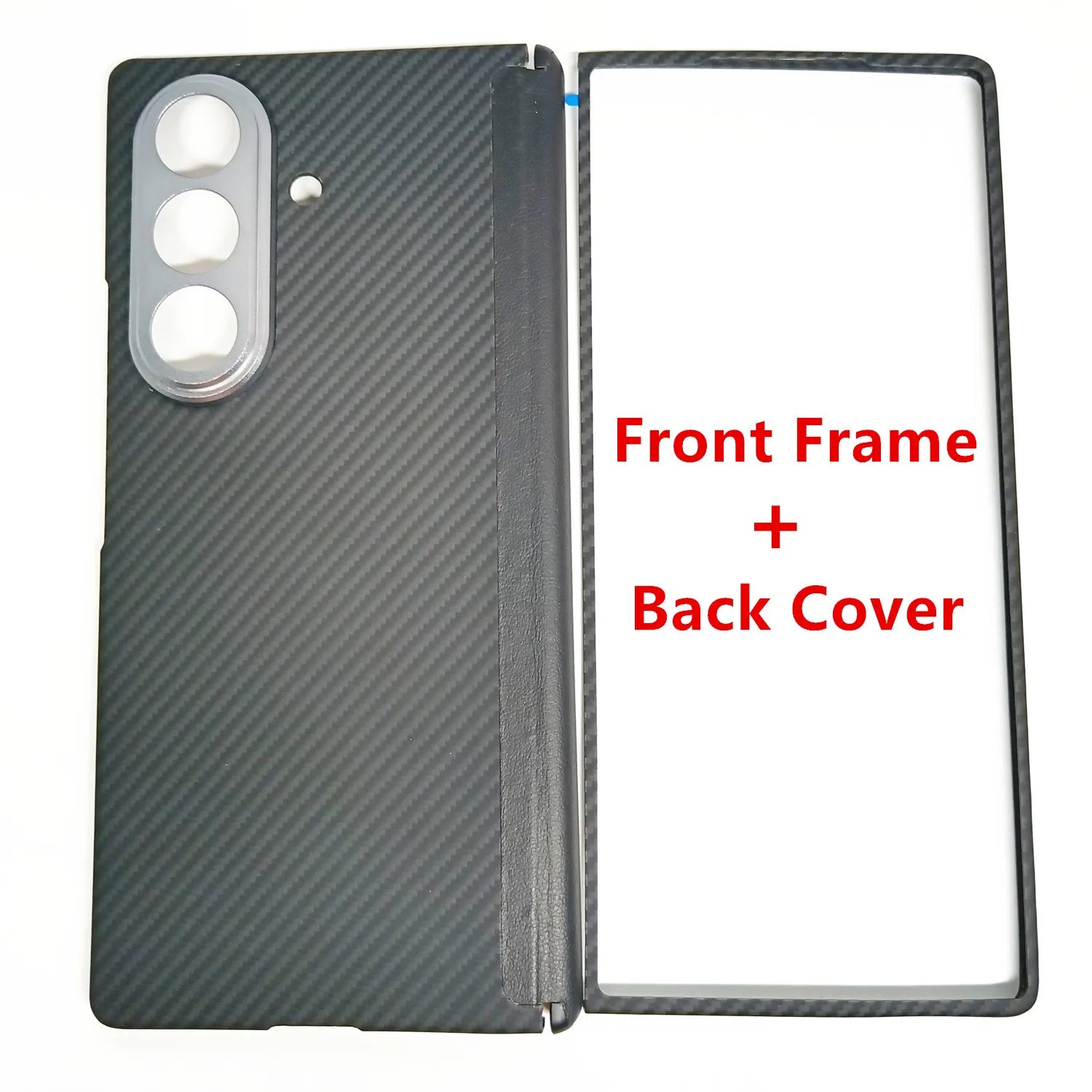 Aramid Fiber Case for Galaxy Z Fold 7 | Slim Military-Grade Armor Fine Hole Kit Tidesmit