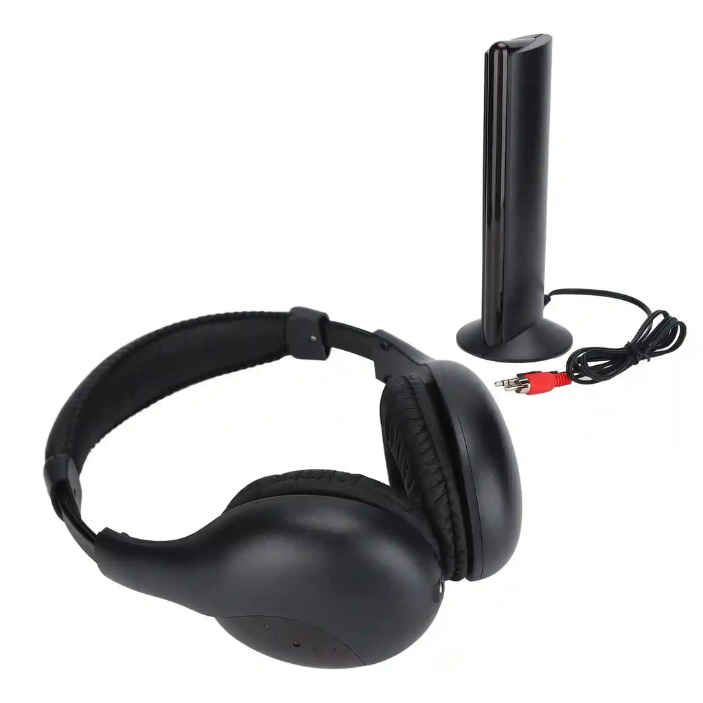 Wireless Headphones with Active Noise Cancellation & HiFi Bass - Black Tidesmit