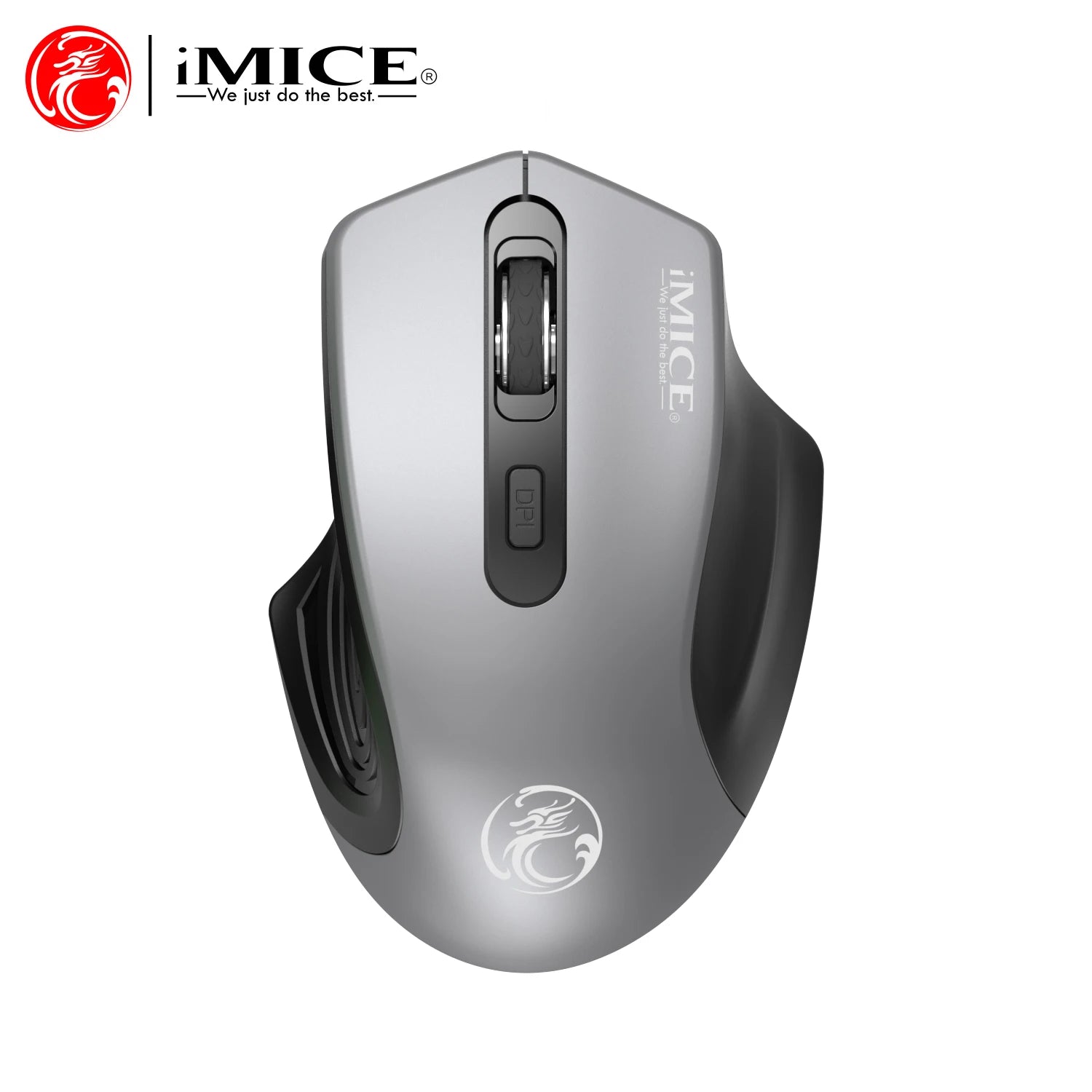 Silent 2.4G USB Receiver Wireless Optical Mouse Battery Style Computer Office Soundless Mouse For PC Computer Laptop IPad Mac