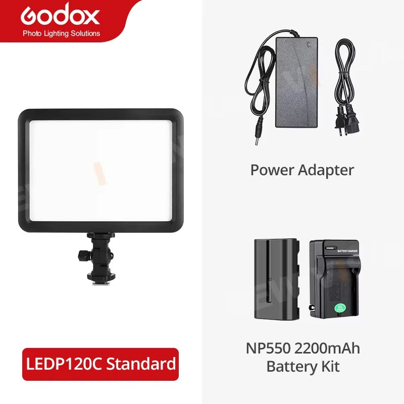 LED Video Light Panel | Adjustable Studio Lighting for Content Creation Kit 5 Tidesmit