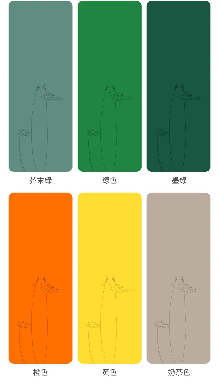 Natural Rubber PU Non-Slip Sweat-Absorbing Yoga Mat, Simple, Sports, Fitness, Shop, Home