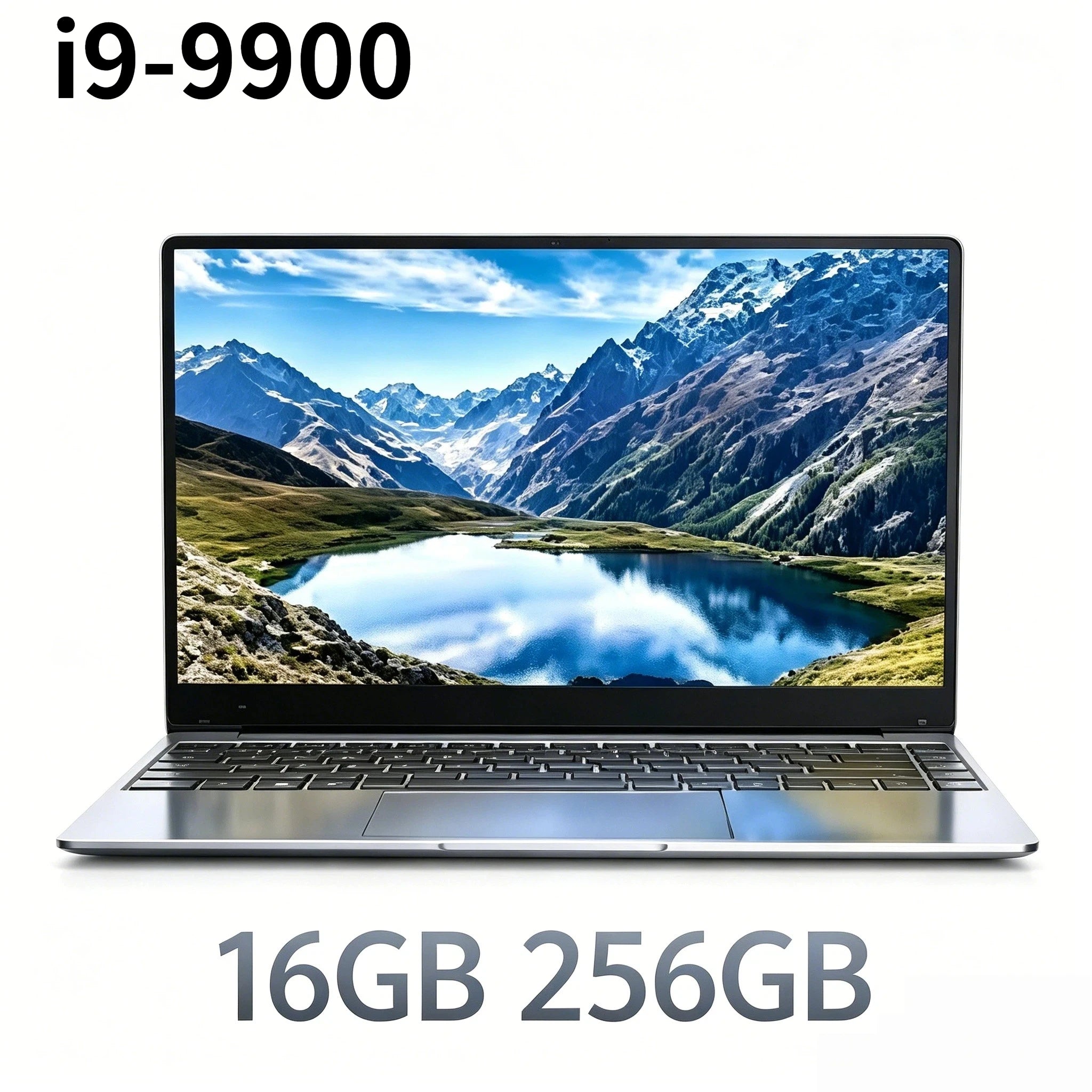 Gaming Gamer Office 2026 NEW 14.1 Inch Ultra Slim Laptop Intel Core i9 9900 32GB RAM 2TB SSD Windows 11 Notebook 1920x1080 Pro