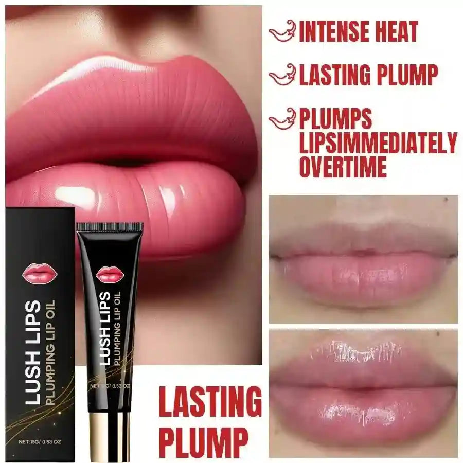 Lip Plumper Oil: Instant Volumizing Hydration & Moisture Care Lip Care Tidesmit