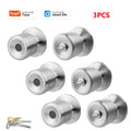 YFK Tuya Smart Door Lock Fingerprint Unlocking Electronic Lock Built-in Battery Dual-Mode Settings For Home Apartment or Gateway