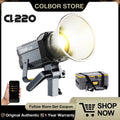 LED Video Light 220W Bicolor COB Studio Lamp with Bowens Mount Tidesmit