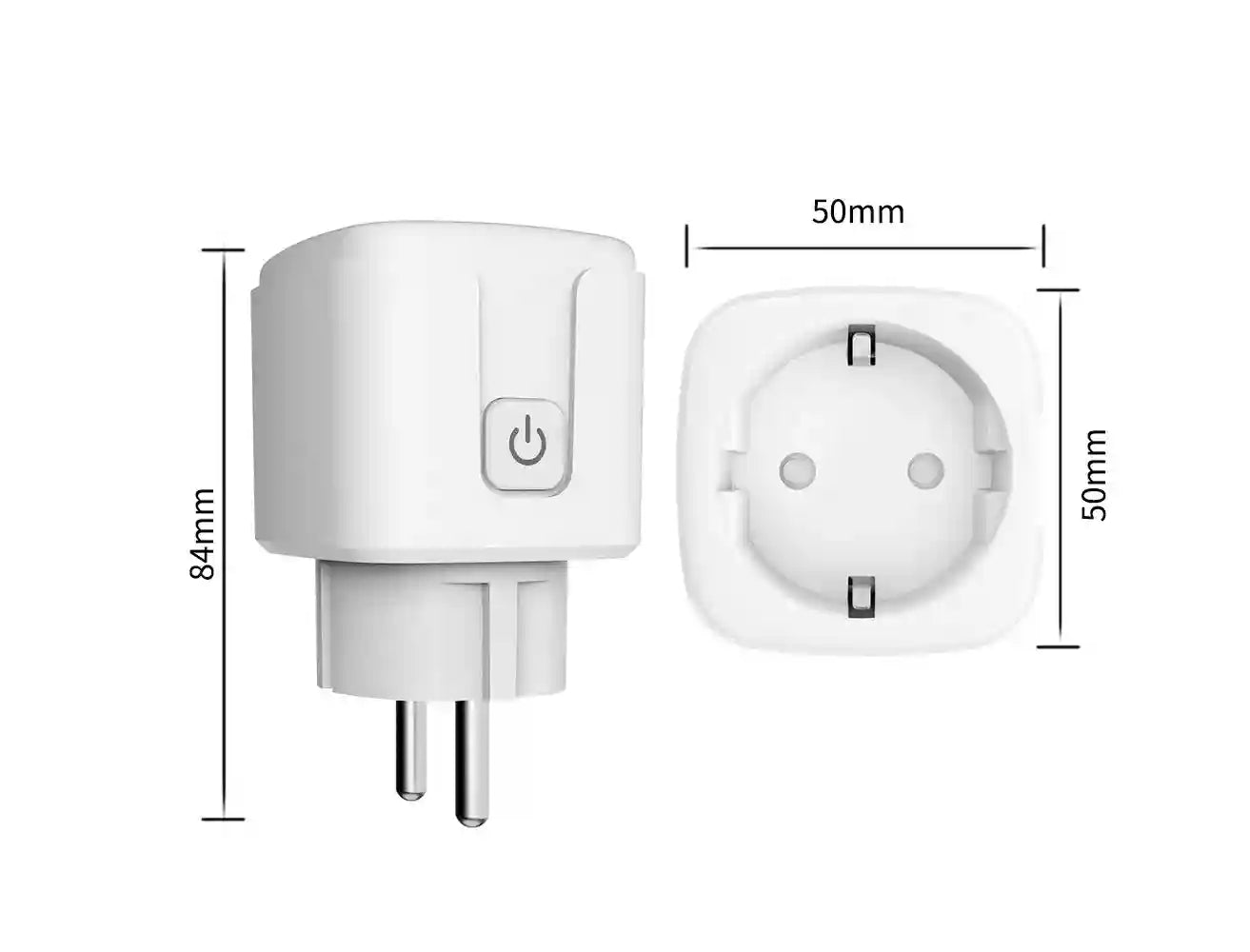 Tidesmit Wifi Smart Plug 16A with Energy Monitor & Voice Control Tidesmit