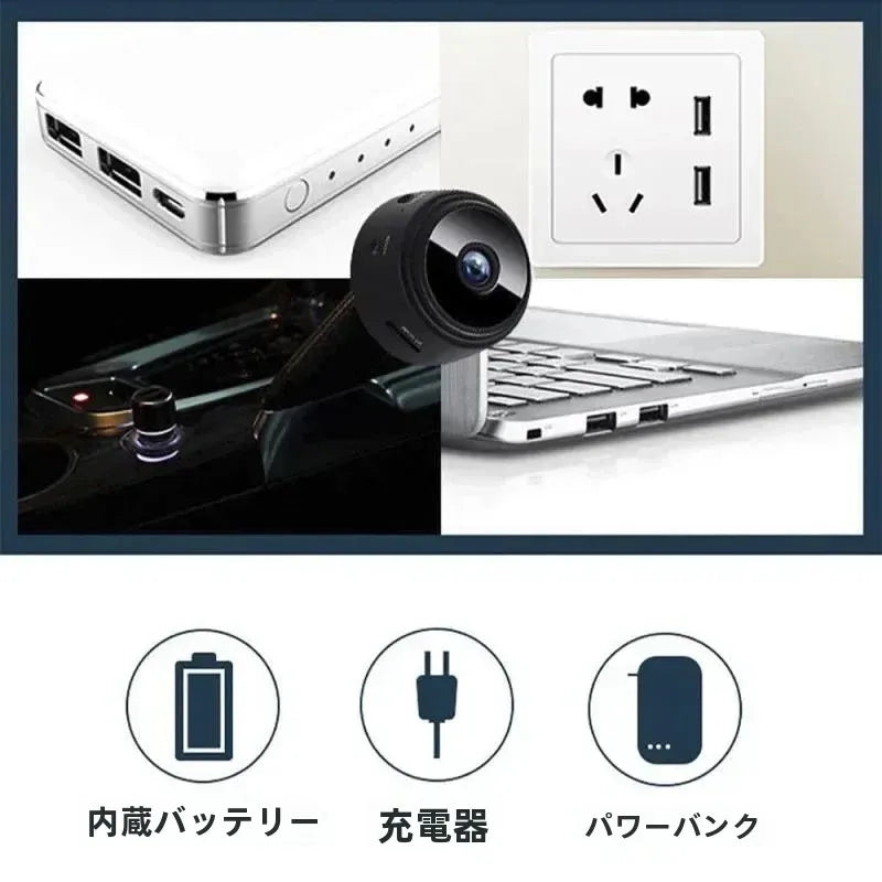 Tuya New A9 Mini Camera WiFi Wireless Security Monitor Home Use Version Protective Remote Intelligent Video Camera New