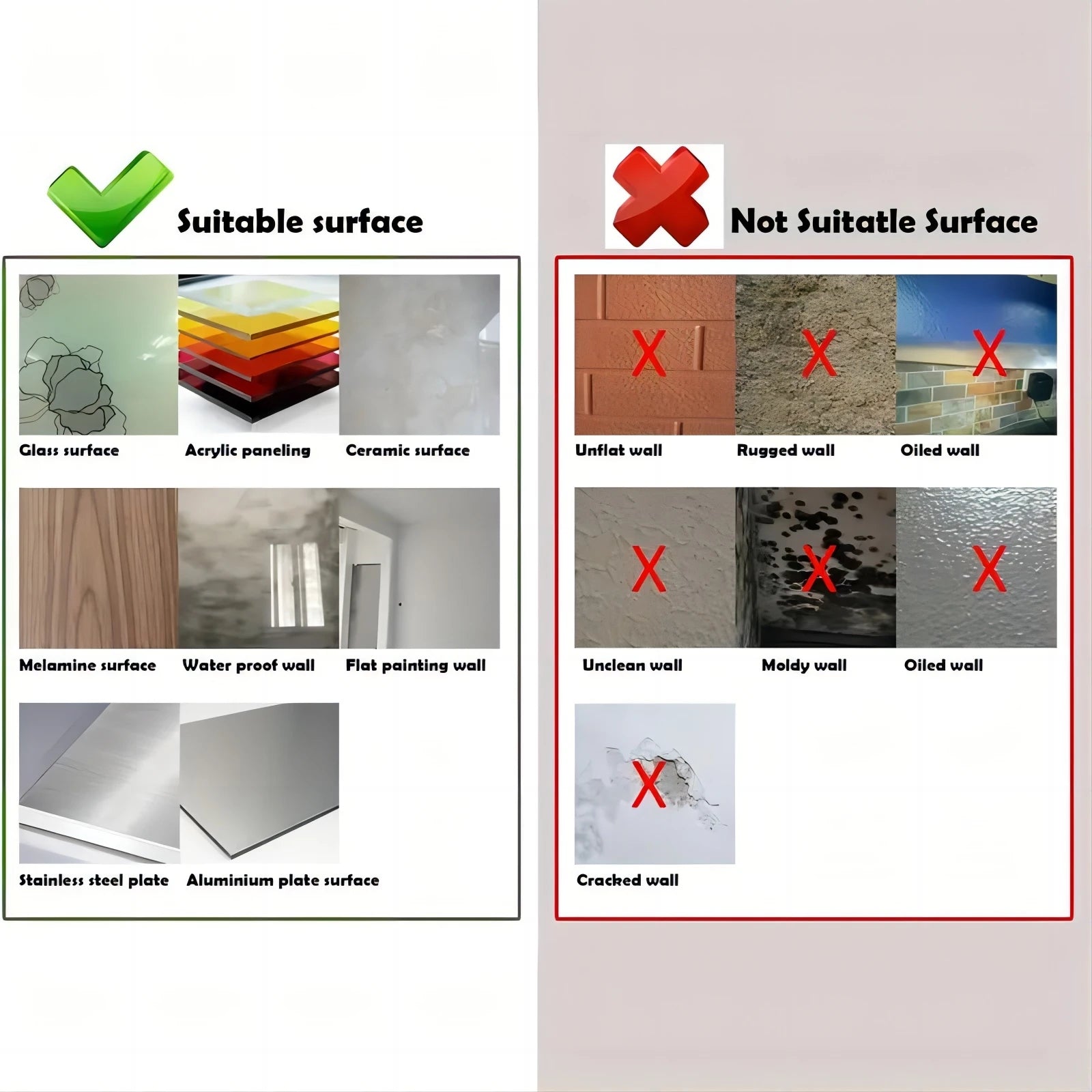 Peel-and-stick self-adhesive tile stickers Self-adhesive tile decals Kitchen and bathroom backsplash decoration Bedroom decor