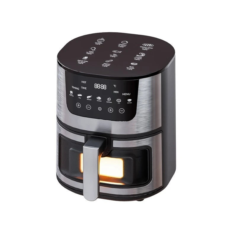 Hot Sales Air Fryer 7L Oil-free Air Fryer 360°Baking Convection Oven Air Fryers For Chicken Wings Fries Chips Healthy Cooker