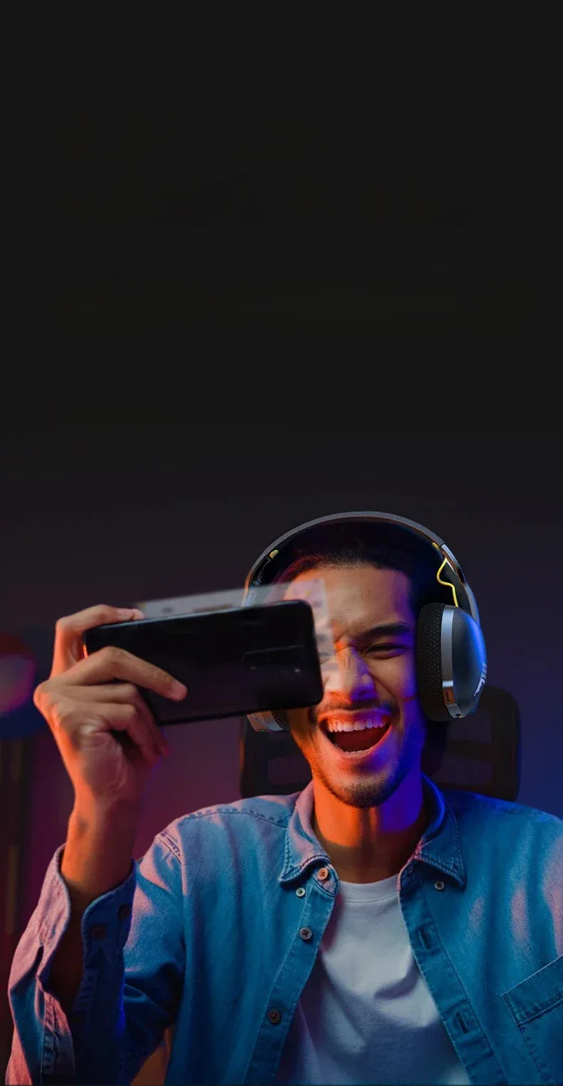 Tidesmit 2.4GHz Wireless Gaming Headset for PC PS5 with Boom Mic Tidesmit