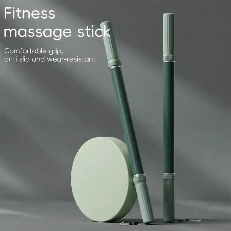 Massage Stick Roller for Deep Tissue Muscle Relief - 58cm Tidesmit Massage Roller Tidesmit