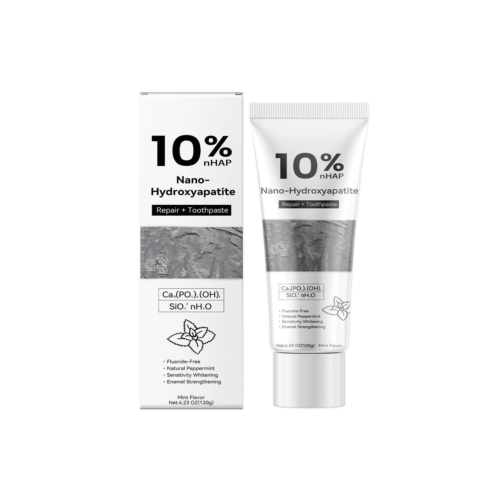 Tidesmit Nano Hydroxyapatite whitening toothpaste for enamel repair and sensitive teeth stain removal