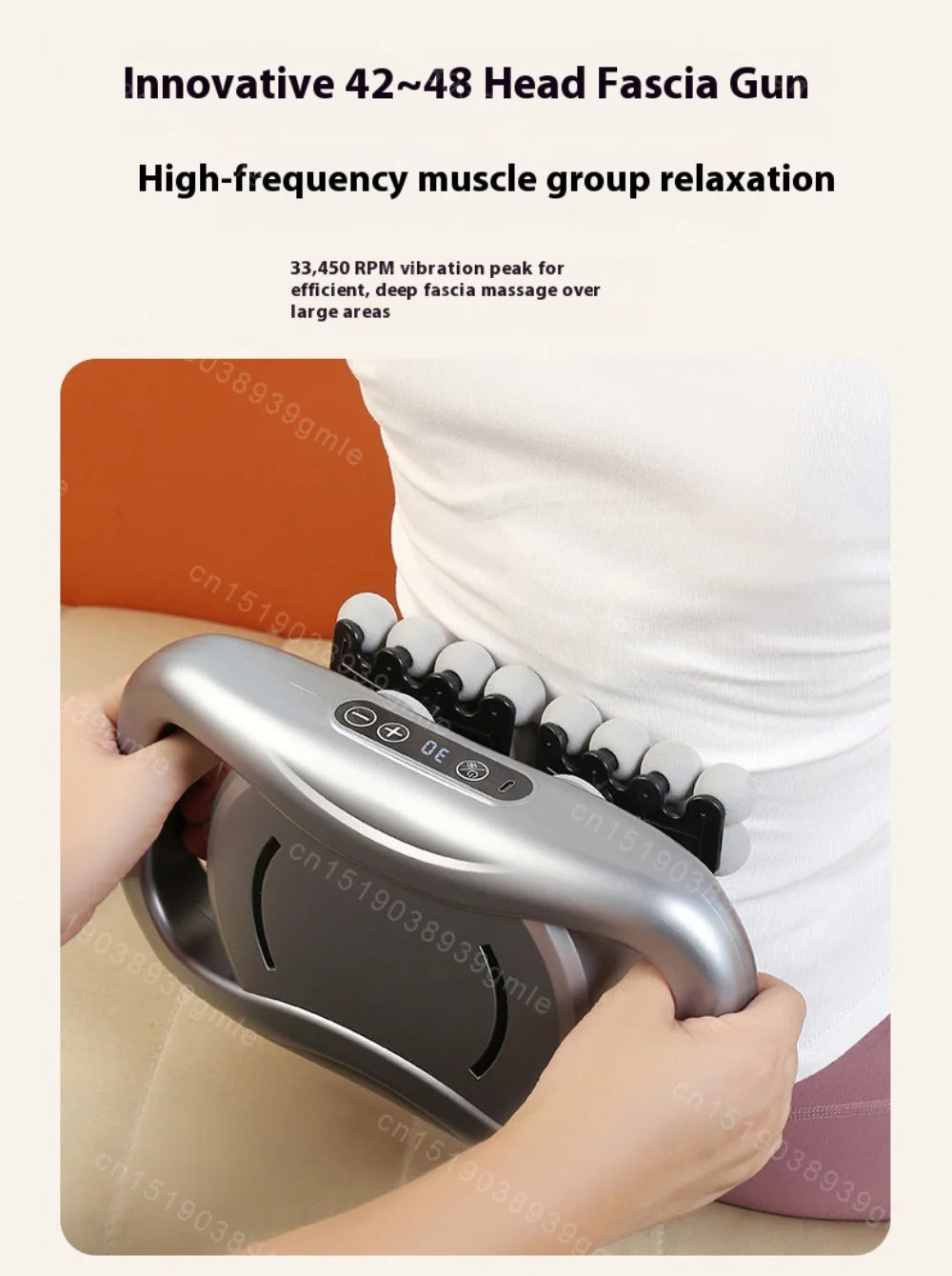 Tidesmit Percussive Therapy Fascia Gun - Deep Tissue Muscle Recovery Fascia Gun Tidesmit