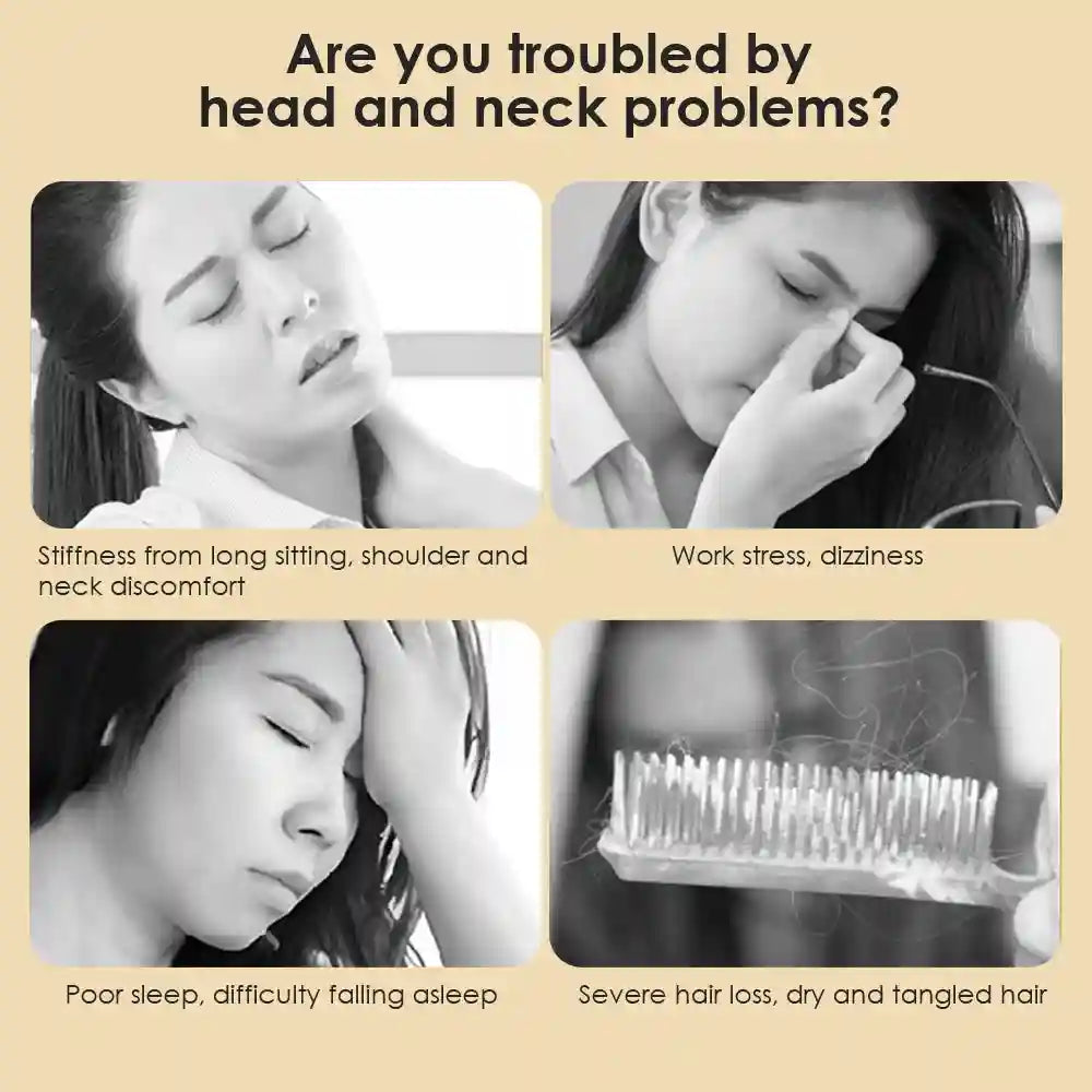 Sandalwood Facial Meridian Comb for Lymphatic Drainage | Tidesmit Massage Roller Tidesmit