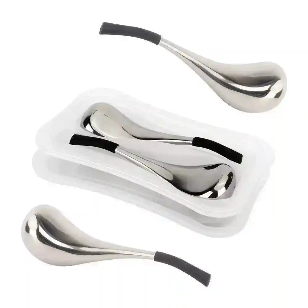 Stainless Steel Ice Globes for Face - Cold Therapy Cryo Sticks Eye Massage Instrument Tidesmit