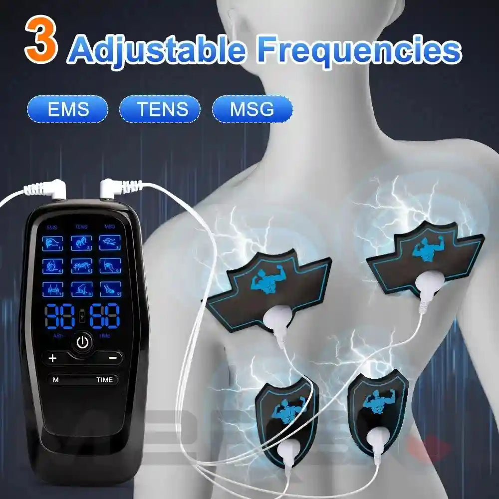 Electric Muscle Stimulator for Deep Tissue Recovery | Tidesmit Massage Roller Tidesmit