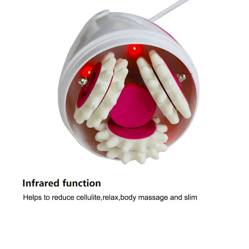 Electric Body Massager with 3D Infrared Heat Therapy by Tidesmit Body Shaping Massage Equipment Tidesmit