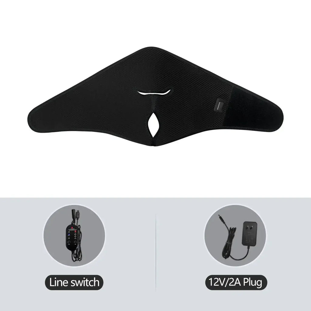 Heated Face Mask for Facial Relief and Circulation | Tidesmit Relaxation Treatment 12V-Heating Tidesmit